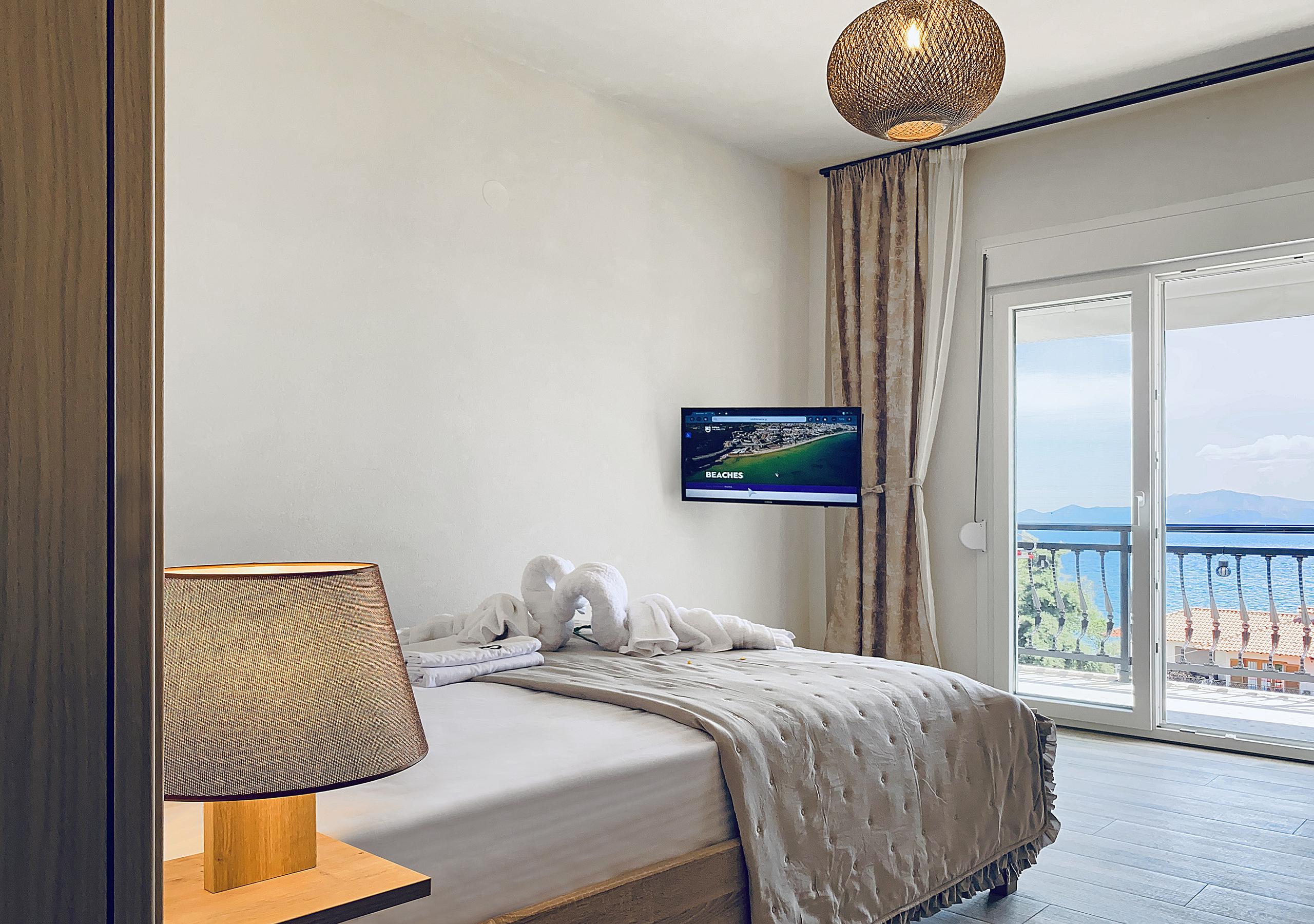 Luxury Master Bedroom with Sea View